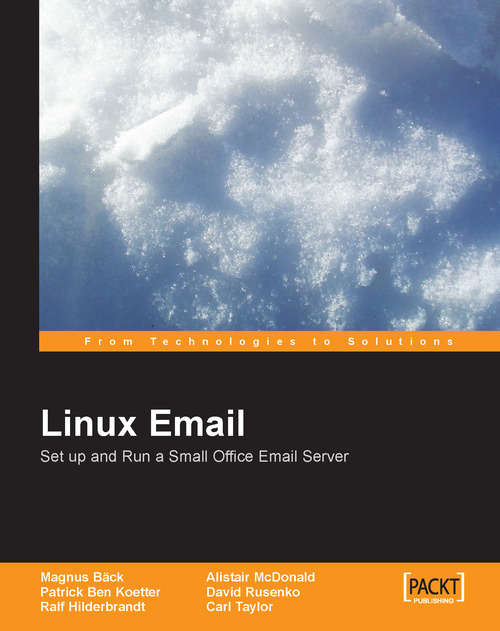 Book cover of Linux Email: Set up and Run a Small Office Email Server