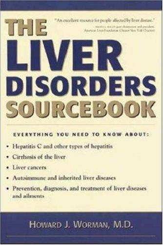 Book cover of The Liver Disorders Sourcebook