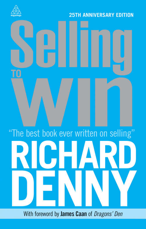 Book cover of Selling to Win