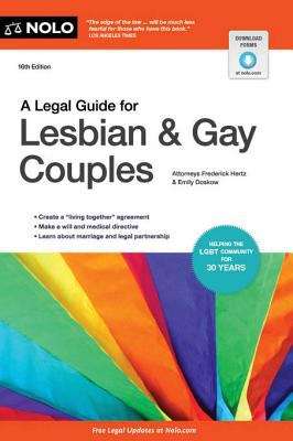 Book cover of A Legal Guide for Lesbian & Gay Couples