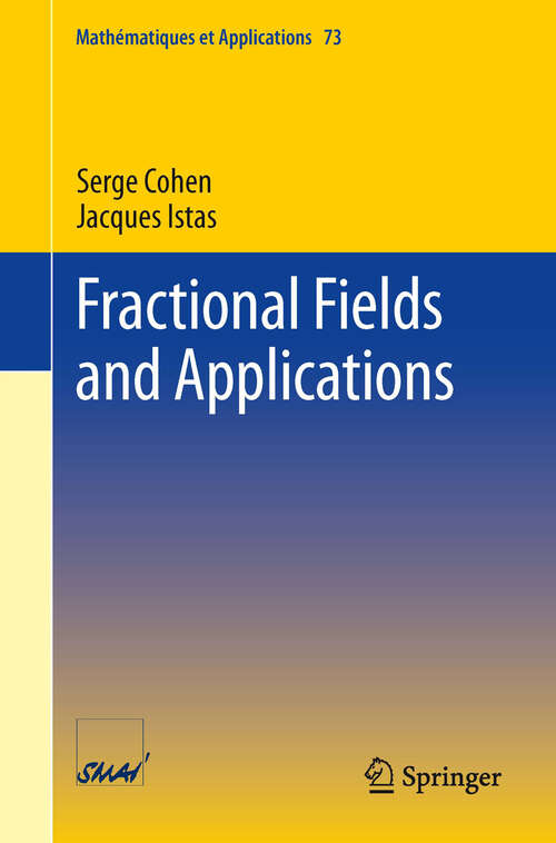 Book cover of Fractional Fields and Applications