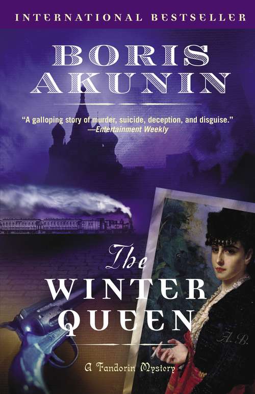 Book cover of The Winter Queen (Erast Fandorin #1)