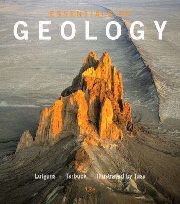 Book cover of Essentials of Geology (12th Edition)