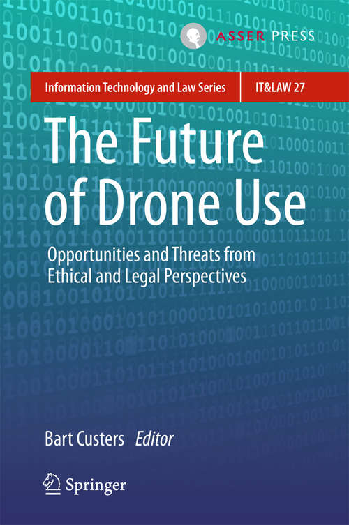 Book cover of The Future of Drone Use
