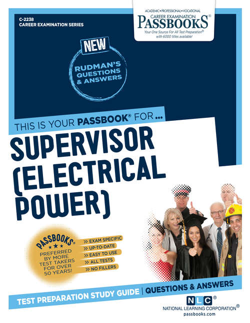 Book cover of Supervisor (Electrical Power): Passbooks Study Guide (Career Examination Series: C-3510)