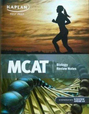 Book cover of Kaplan MCAT Biology Review Notes