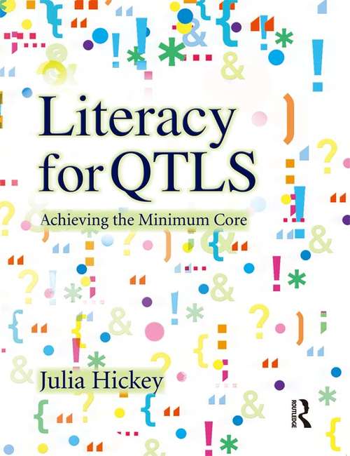 Cover image of Literacy for QTLS