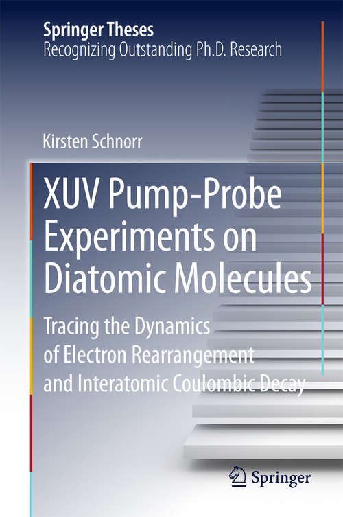 Book cover of XUV Pump-Probe Experiments on Diatomic Molecules