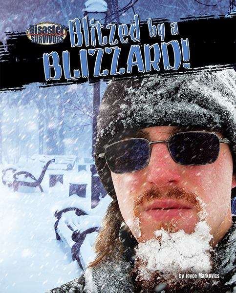 Book cover of Blitzed by a Blizzard! (Disaster Survivors)