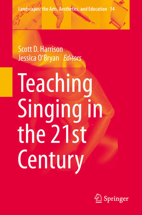 Book cover of Teaching Singing in the 21st Century