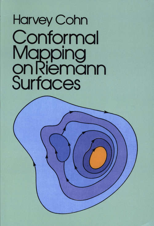Book cover of Conformal Mapping on Riemann Surfaces (Dover Books on Mathematics)