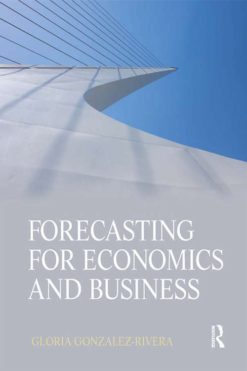 Book cover of Forecasting for Economics and Business