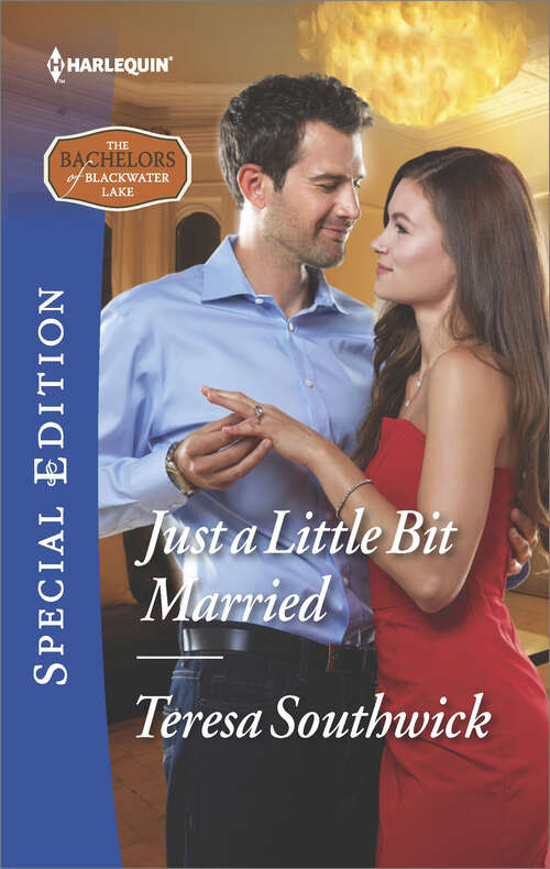 Book cover of Just a Little Bit Married: Just A Little Bit Married The Marine Makes His Match A Family Under The Stars (The Bachelors of Blackwater Lake #9)