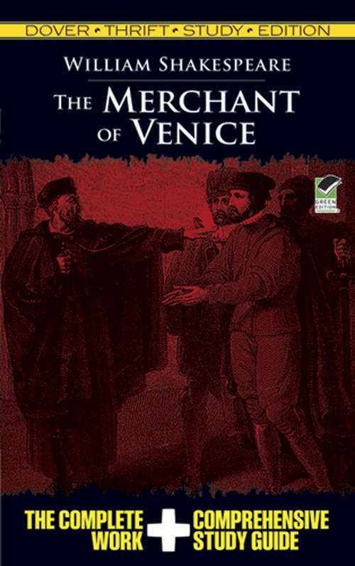Book cover of The Merchant of Venice Thrift Study Edition