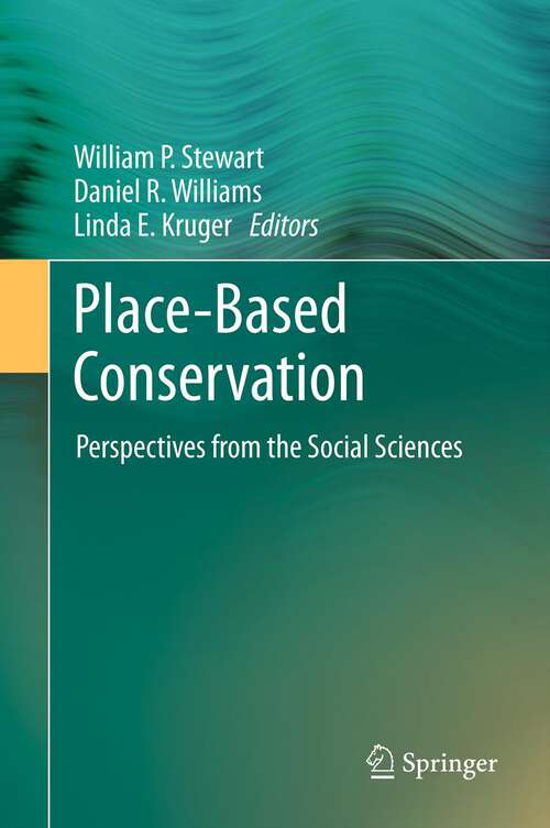 Book cover of Place-Based Conservation
