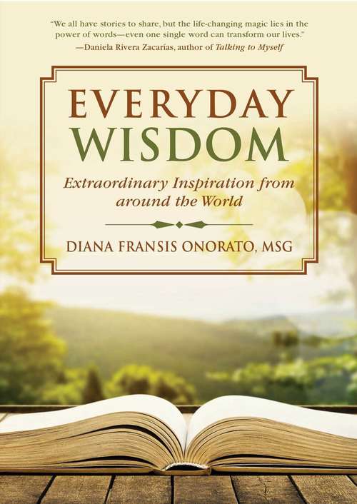 Book cover of Everyday Wisdom: Extraordinary Inspiration from Around the World