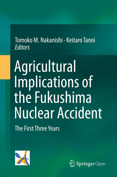 Book cover of Agricultural Implications of the Fukushima Nuclear Accident