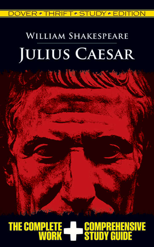 Book cover of Julius Caesar Thrift Study Edition