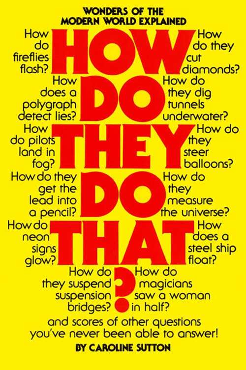 Book cover of How Do They Do That?
