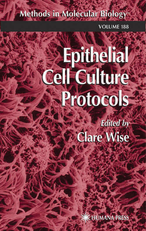 Book cover of Epithelial Cell Culture Protocols