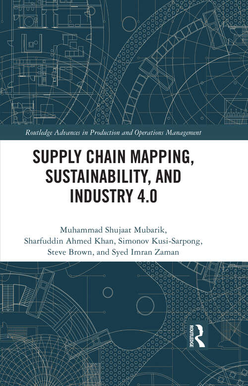 Cover image of Supply Chain Mapping, Sustainability, and Industry 4.0