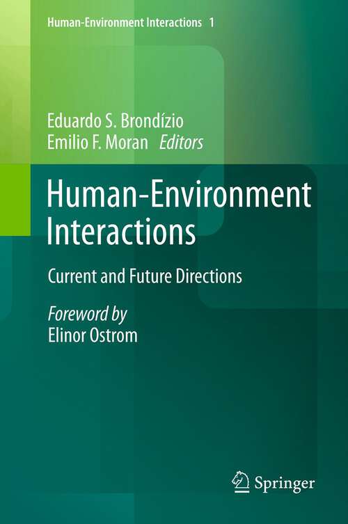 Book cover of Human-Environment Interactions