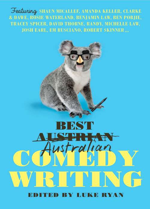Book cover of Best Australian Comedy Writing 2