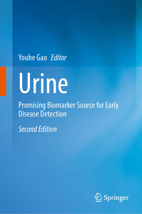 Book cover of Urine: Promising Biomarker Source for Early Disease Detection (Second Edition 2025)
