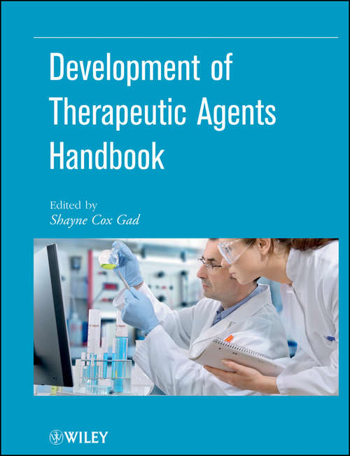 Book cover of Development of Therapeutic Agents Handbook