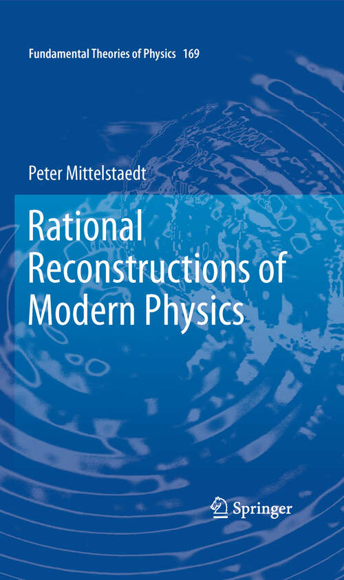 Book cover of Rational Reconstructions of Modern Physics