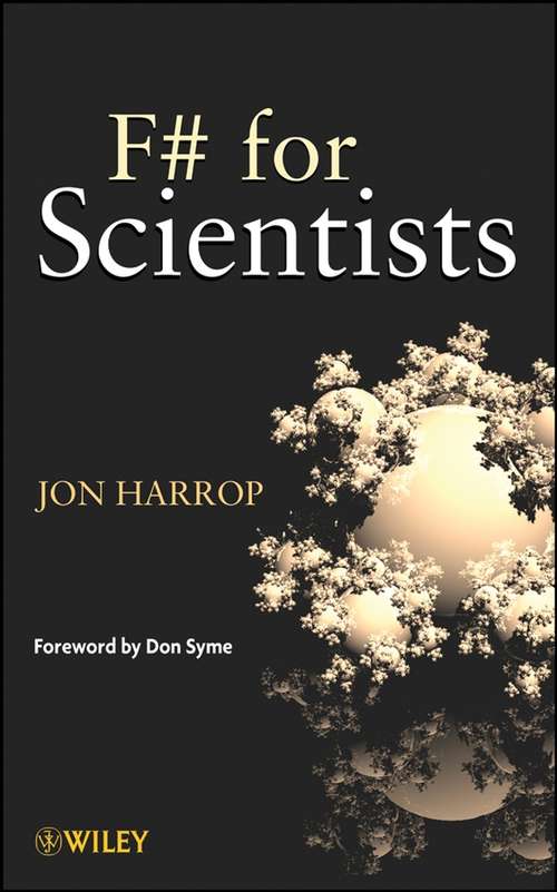 Book cover of F# for Scientists
