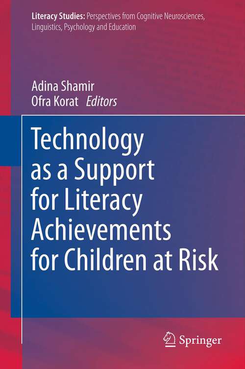 Book cover of Technology as a Support for Literacy Achievements for Children at Risk