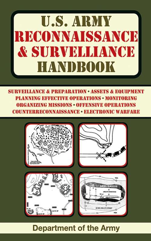 Book cover of U.S. Army Reconnaissance and Surveillance Handbook