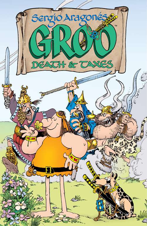 Book cover of Sergio Aragones' Groo: Death and Taxes (Groo)