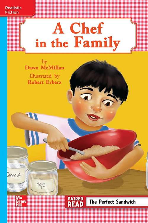 Book cover of A Chef in the Family [On Level, Grade 3]
