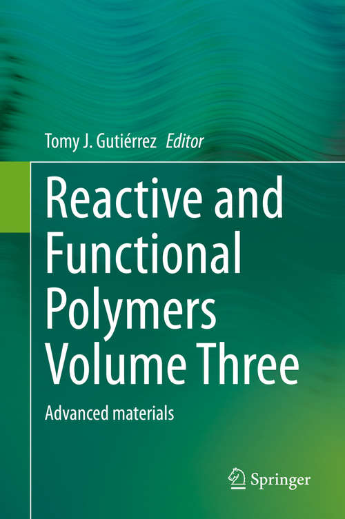 Cover image of Reactive and Functional Polymers Volume Three