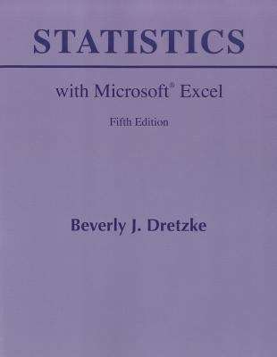 Book cover of Statistics With Microsoft Excel (Fifth Edition)