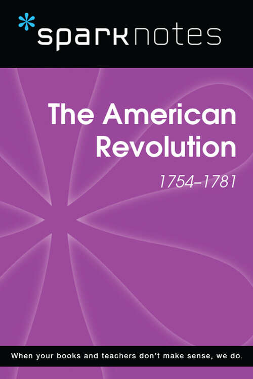 Book cover of American Revolution (SparkNotes History Notes)