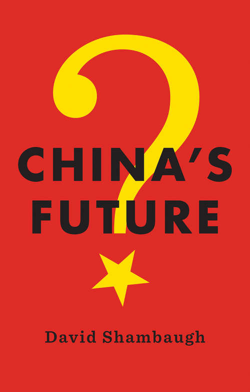 Book cover of China's Future