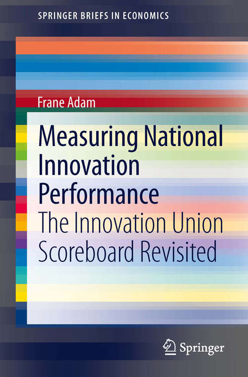 Book cover of Measuring National Innovation Performance