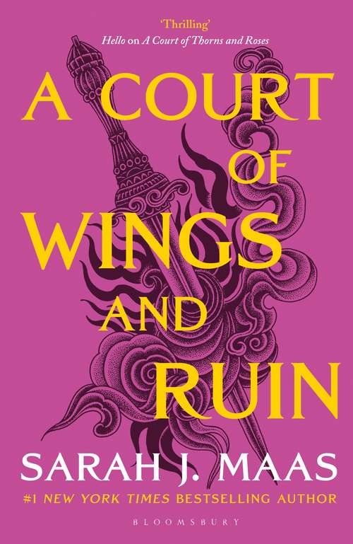 Book cover of A Court of Wings and Ruin (A Court of Thorns and Roses #3)