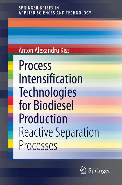 Book cover of Process Intensification Technologies for Biodiesel Production