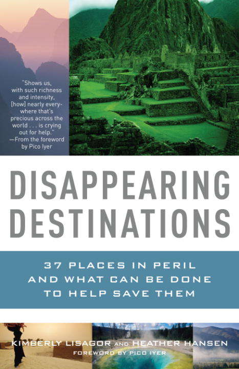 Book cover of Disappearing Destinations