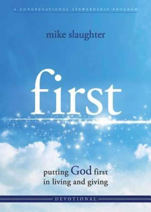 Book cover of first - Devotional