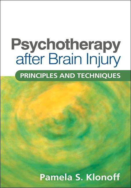 Book cover of Psychotherapy after Brain Injury