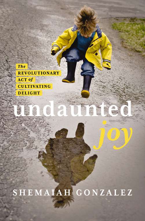 Book cover of Undaunted Joy: The Revolutionary Act of Cultivating Delight