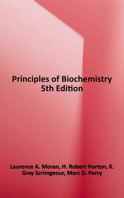 Book cover of Principles of Biochemistry, 5th Edition (5)