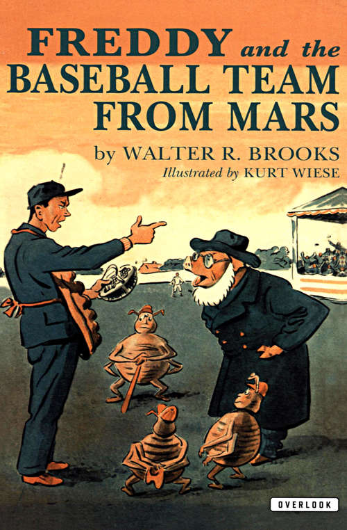 Book cover of Freddy and the Baseball Team from Mars