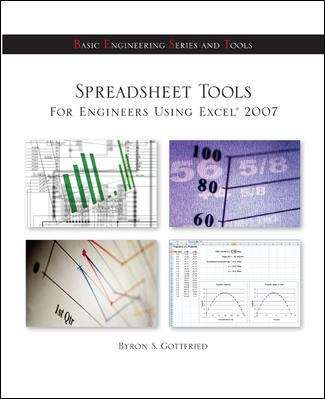 Book cover of Spreadsheet Tools for Engineers Using Excel 2007
