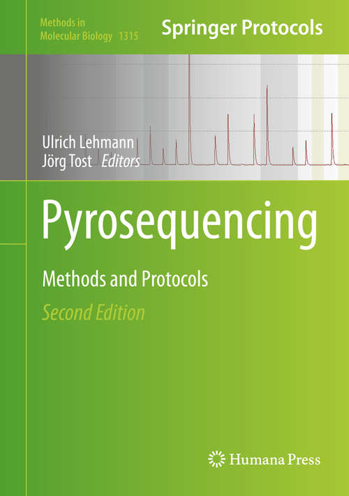 Book cover of Pyrosequencing